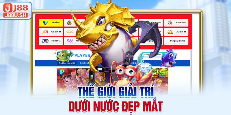 Thế giới giải trí dưới nước đẹp mắt