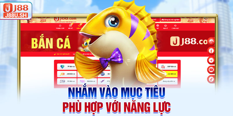 Nhắm vào mục tiêu phù hợp với năng lực